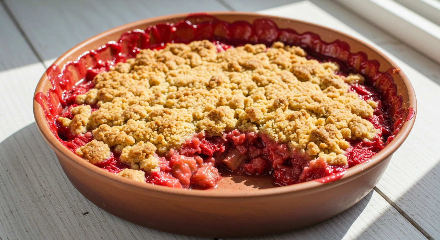 Strawberry-Rhubarb Crumble: A Simple Spring Dessert Anyone Can Make - tertiary view